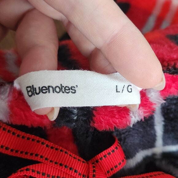 Two Pairs of Women's Fleece Pajamas Bluenotes Size L - Picture 6 of 6